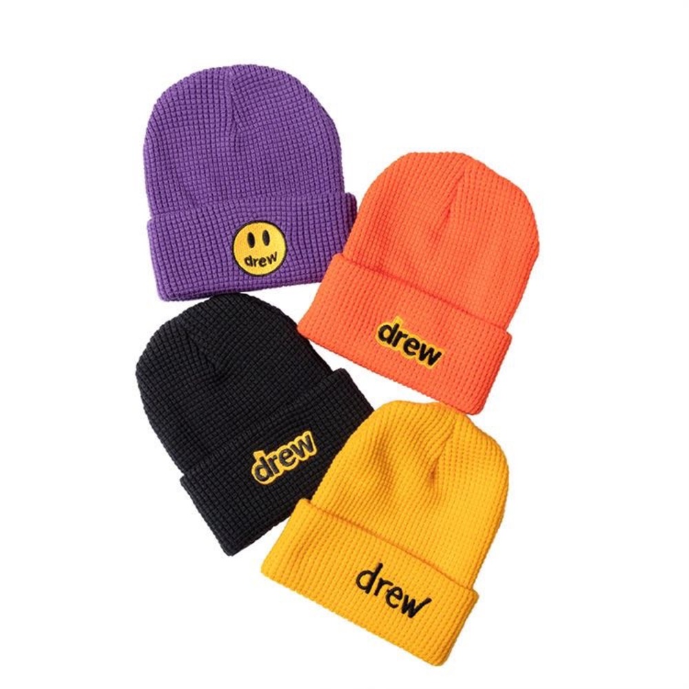 Drew House Mascot Waffle Beanie - Purple